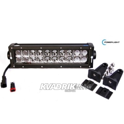 Фара, прожектор, светодиодная балка для квадроцикла PowerLight PL-ULB60-C 60W 338мм