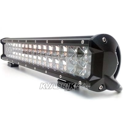 Прожектор, фара для квадроцикла, багги, джипа, внедорожника - PowerLight BK03-180 180W 445х110х65мм дальний свет с 4D линзами OSRAM