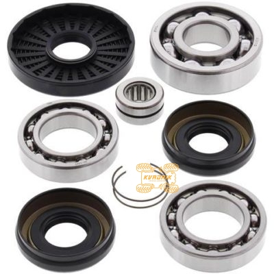 Ремкомплект (подшипники и сальники) переднего редуктора Kawasaki KVF300A, KVF400A, KVF400C Prairie 97-02, Mule 610 05-16 AllBalls 25-2016