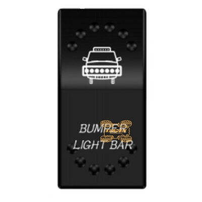 Переключатель X-ATV "Bumper Light Bar" для фар под врезку в панель приборов UTV или внедорожников SW-JJ3