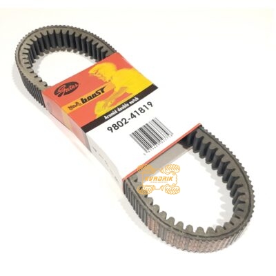 Ремень вариатора Gates 9802-41819 для квадроцикла Suzuki 400 (02+), Arctic Cat 400 (04-09), Kawasaki 360 650 700 750 59011-0003, 59011-1080, 59011-1084, 27601-38F00