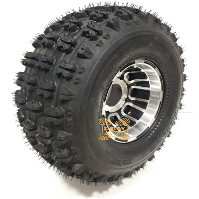 Диск 8" 4/110 с резиной ATV-209 JUNKAI 18x9.5-8 (комплект)