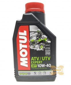 Синтетическое моторное масло для квадроциклов и багги MOTUL ATV-UTV EXPERT 10W40 1л