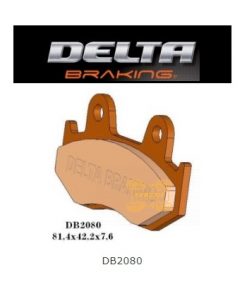 Гальмівні колодки для квадроциклів YAMAHA YFZ 450 06-12 - Delta DB2080