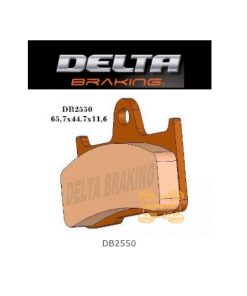 Задні гальмівні колодки для квадроциклів GRIZZLY 660 - Delta DB2550