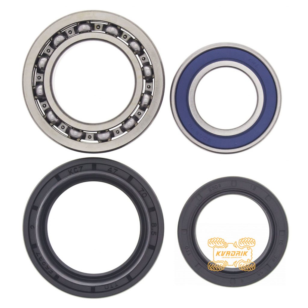 Підшипники задньої осі для квадроциклів Yamaha YFM400/450 Kodiak 93306-00612-00, 93306-00613-00, 93306-00805-00, 93306-00809-00, 93106-47040-00, 93106-38046-00 AllBalls 25-1012