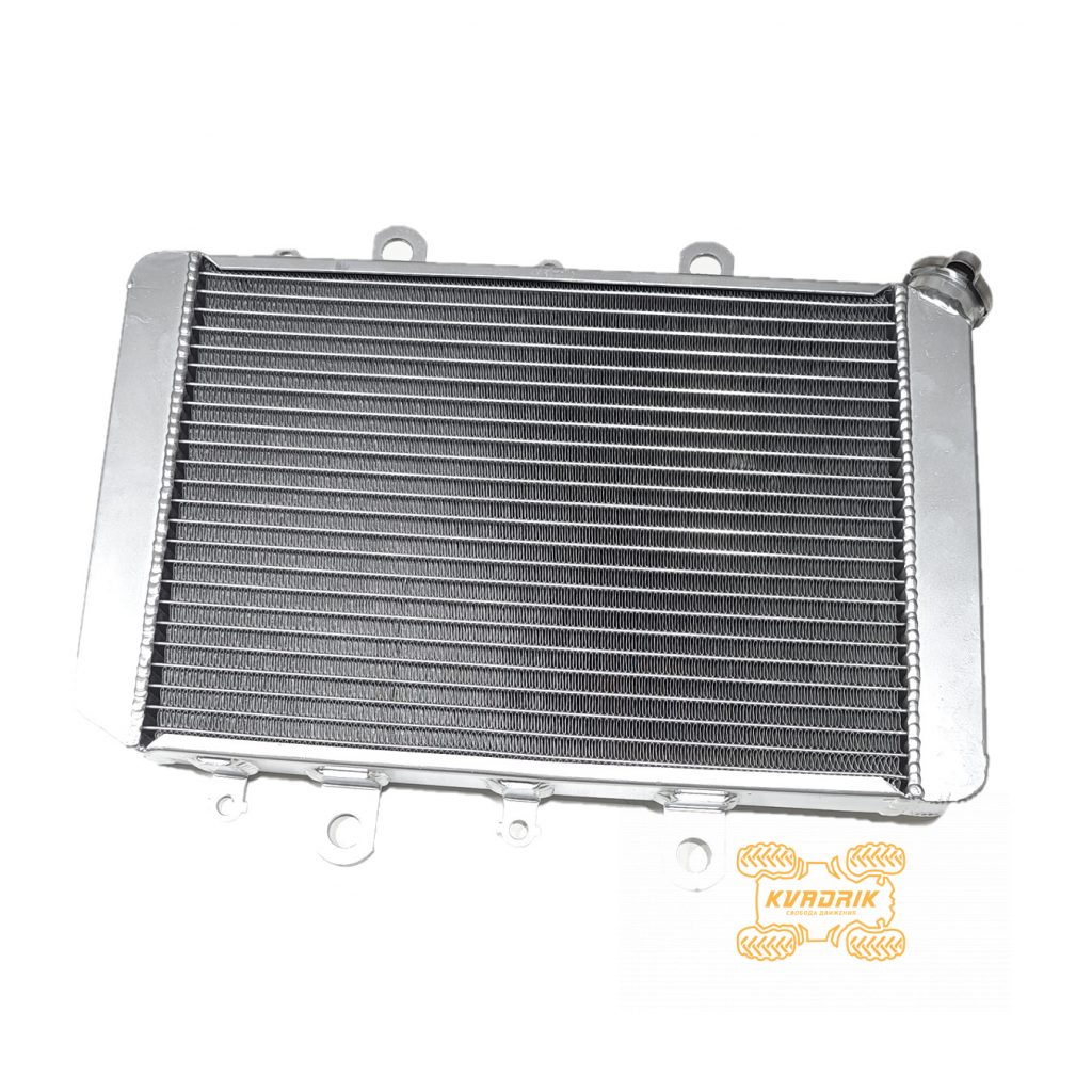 Радіатор для квадроциклів Yamaha Grizzly 550/700 (2012+) 28P-1240A-00-00, 1HP-E2460-00-00, B16-E2460-00-00, B16-E2460-01-00 X-ATV RAD-YM033B
