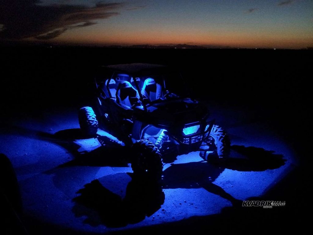 LED підсвітка днища та салону для квадроциклів, баггі або автомобілів - SHARK LED Light, Multi-Color    810-3003-12