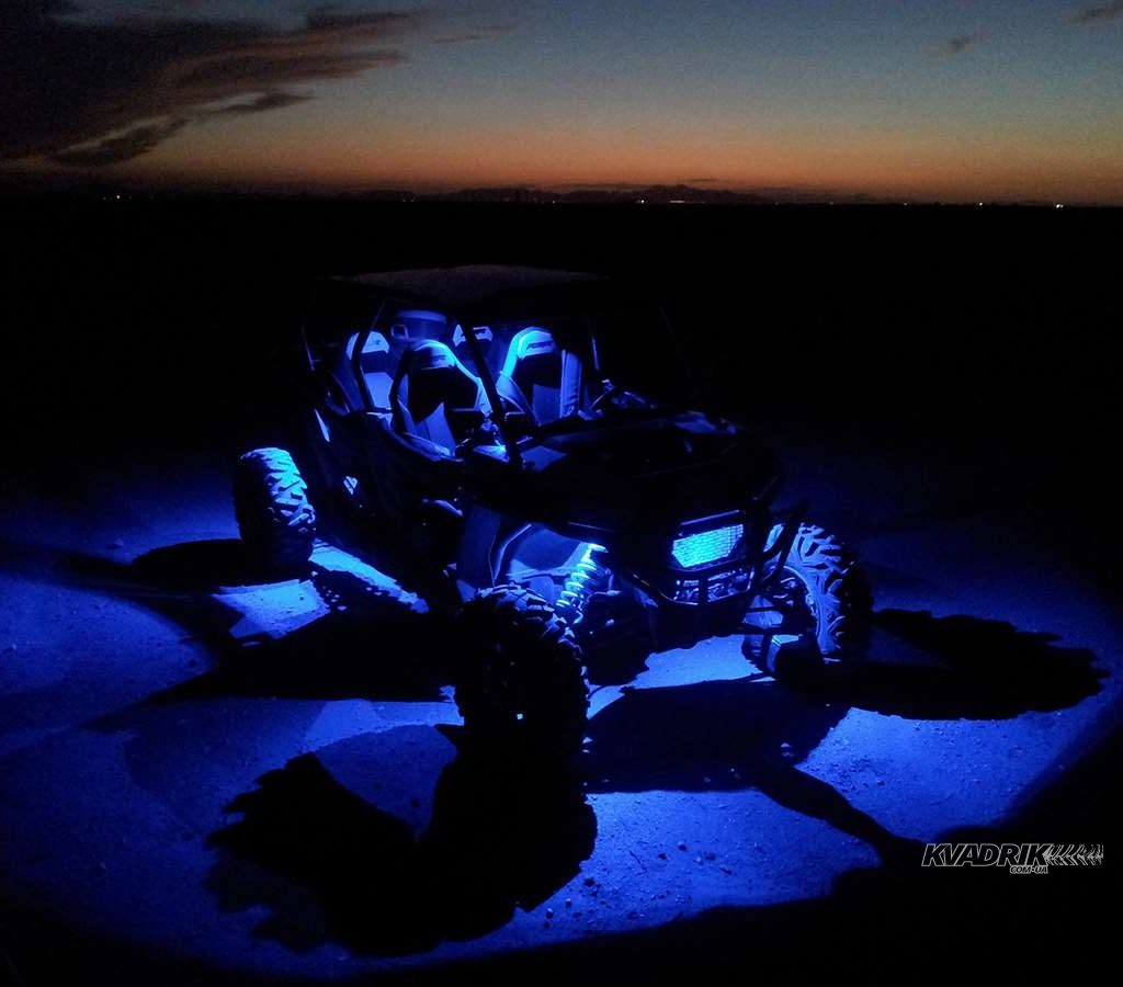LED підсвітка днища та салону для квадроциклів, баггі або автомобілів - SHARK LED Light, Multi-Color    810-3003-12