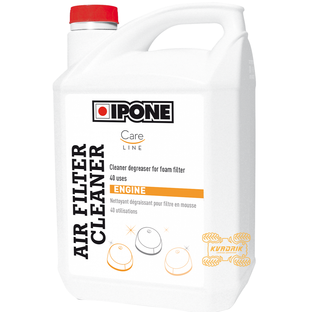 IPONE AIR FILTER CLEANER 5L Рідина для промивки багаторазових повітряних фільтрів 800683