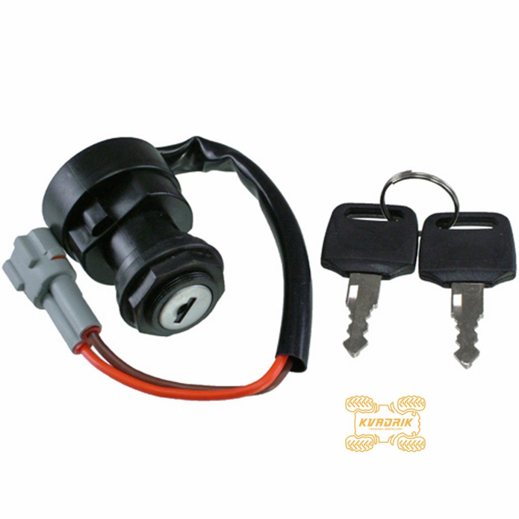 Замок запалювання в зборі Yamaha RAPTOR 700 660 350 250, GRIZZLY 350 125, WARRIOR 350, WOLVERINE 350  SMF-KL002, KC-002,  5LP-82510-00-00