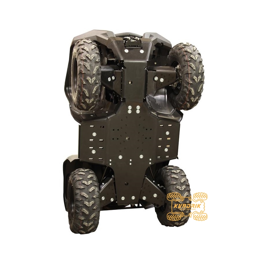Пластиковий захист днища Ironbaltic для квадроциклів Yamaha Grizzly 550 / 700 (-2013)   02.1170