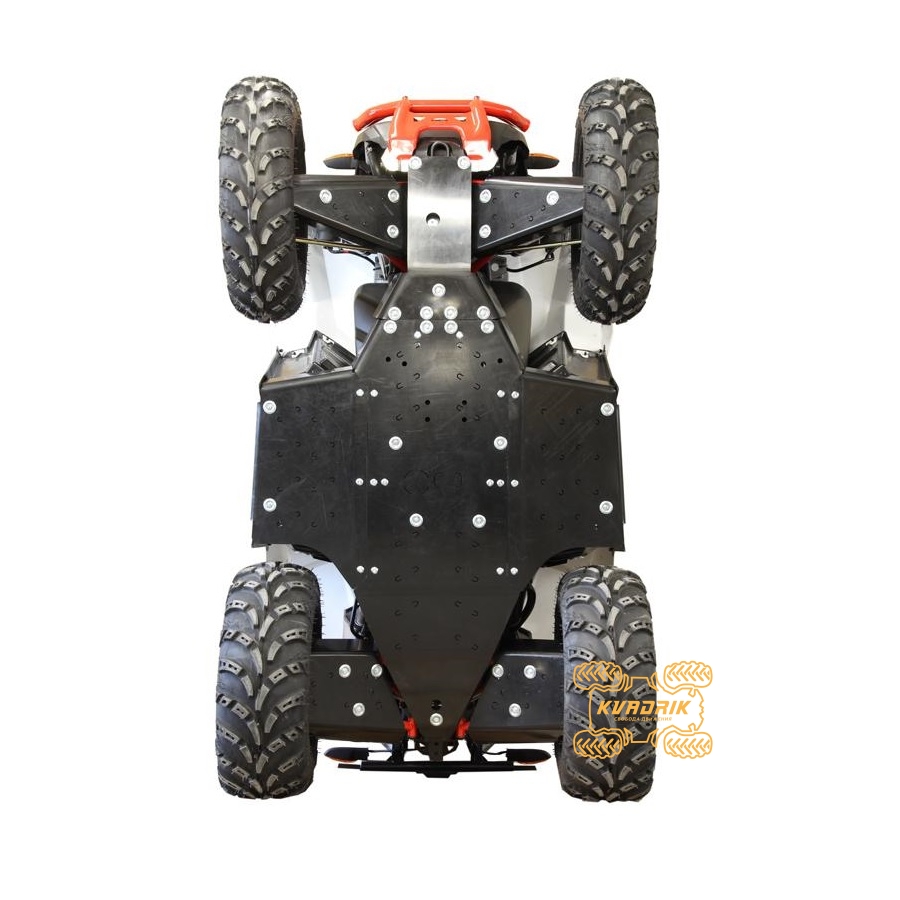 Пластиковий захист днища Ironbaltic для квадроциклів Polaris Scrambler 850 / 1000 (2015+)   02.16900