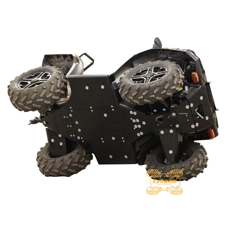 Пластиковий захист днища Ironbaltic для квадроциклів Polaris Sportsman Touring 850 (2015+), Sportsman Touring XP 1000 (-2017)    02.18100