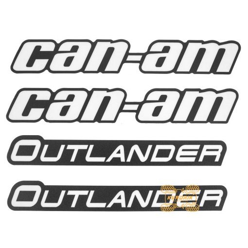 Оригинальный комплект наклеек на расширители арок Can-Am Outlander 704903498