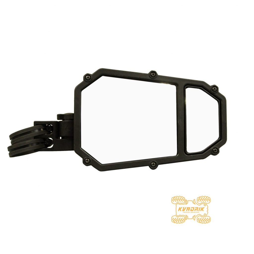 Бічне дзеркало Moose Elite Series Pro UTV Side Mirror підходить на каркас товщиною від 1,75 до 2,25 дюйма   0640-1195