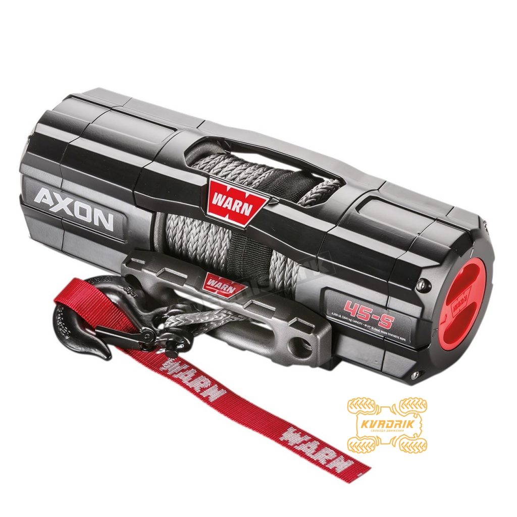 Лебідка для квадроциклів WARN AXON 45-S  IP68  (4500фунтів - 2041кг)  101140