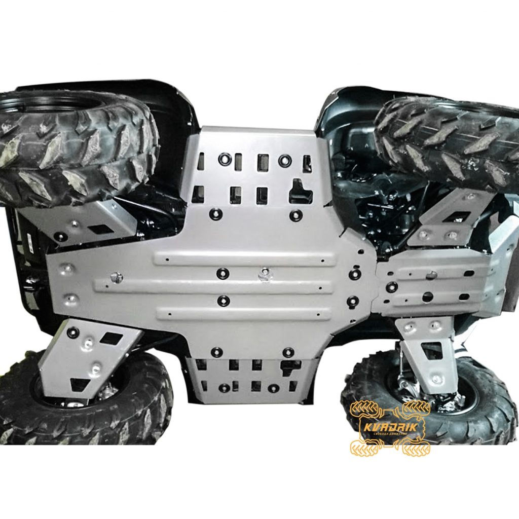 Захист днища Rival для квадроциклів Yamaha Grizzly 550/700 (2007-2013)  444.7118.1