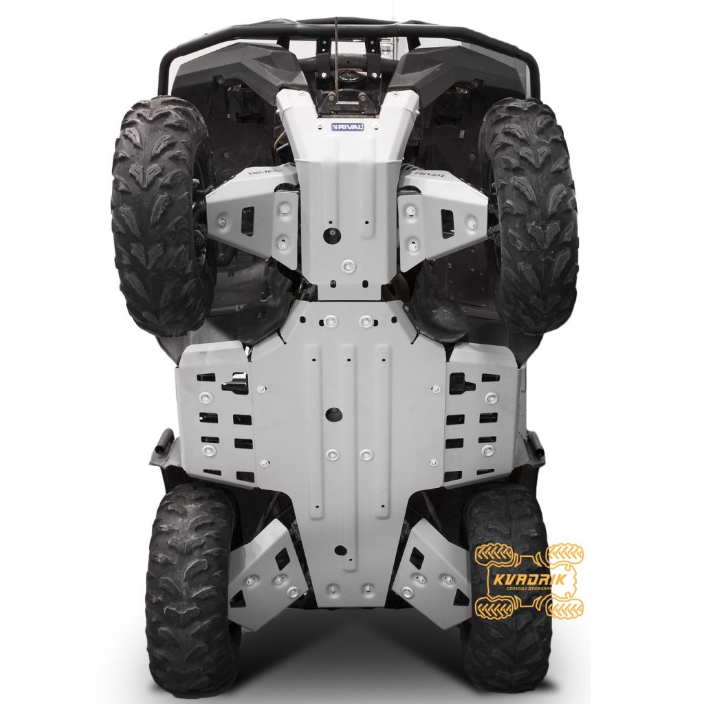 Защита днища Rival для квадроцикла Yamaha Grizzly/Kodiak 700 (2016+) 444.7124.1