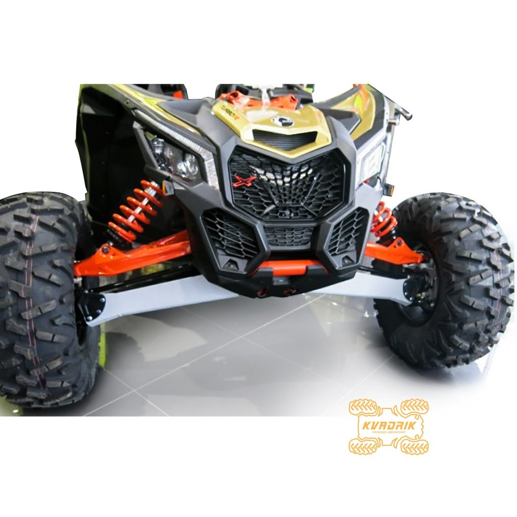 Защита передних рычагов Rival для багги Maverick X3 (X RS Turbo R) (2016+) 444.7254.1