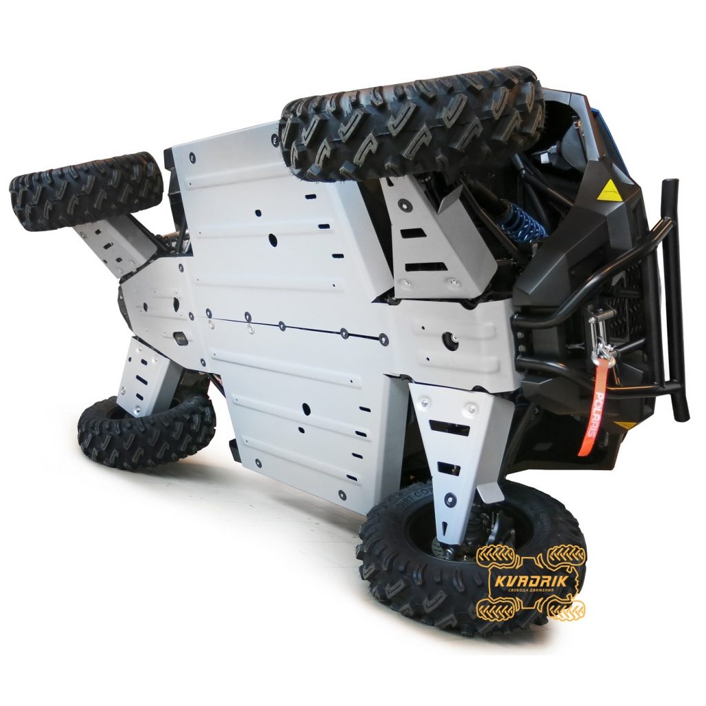 Защита днища Rival для багги Polaris General 1000 (2016+) 444.7436.1