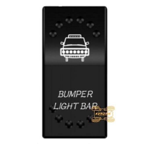 Переключатель X-ATV "Bumper Light Bar" для фар под врезку в панель приборов UTV или внедорожников SW-JJ3