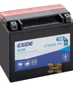 Аккумулятор EXIDE ETX20HL-BS 12V 18AH 175X87X155 YTX20HL-BS