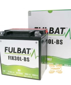 Аккумулятор гелевый Fulbat FIX30L-BS 12V 30Ah 165X125X175 для квадроциклов Polaris RZR, General; CFMoto X8