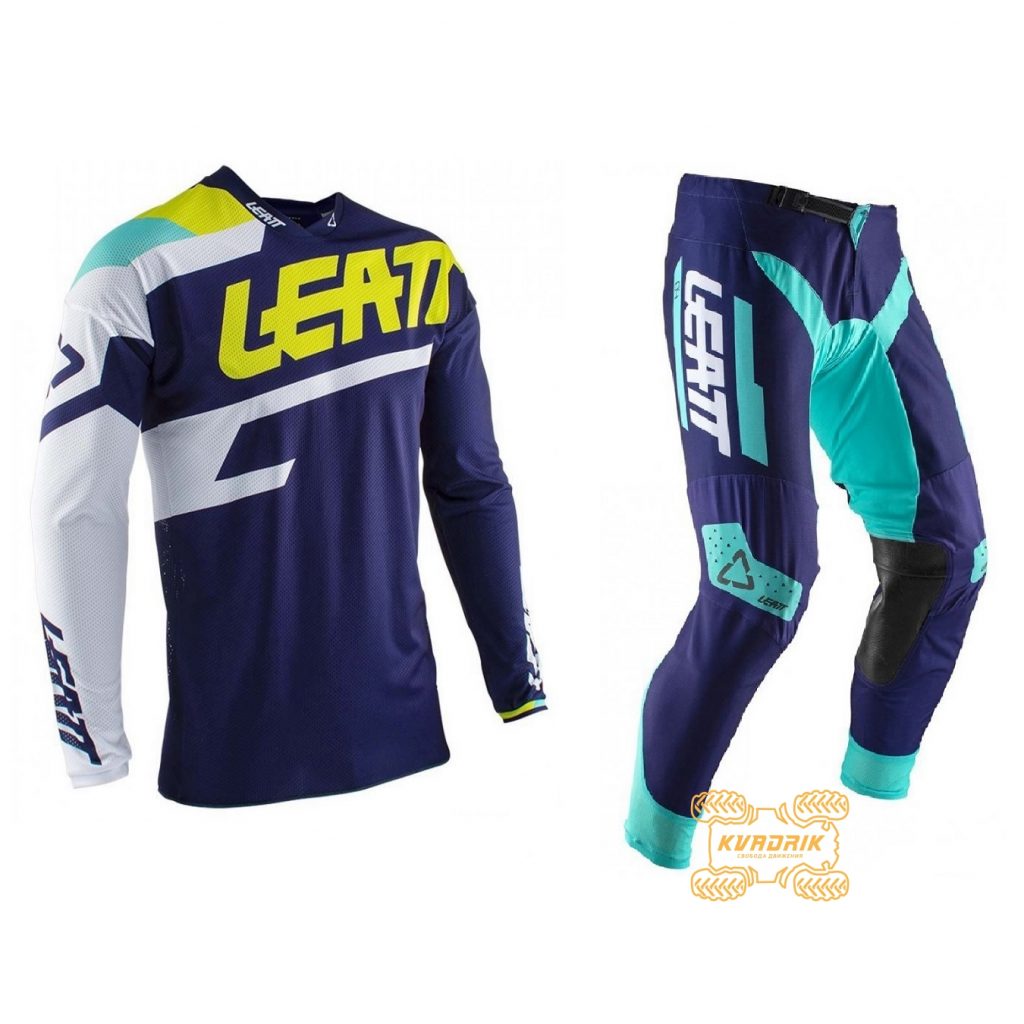 Комплект экипировки джерси+штаны LEATT GPX 4.5 Lite [Blue] размер M 5020001231, 5020001392