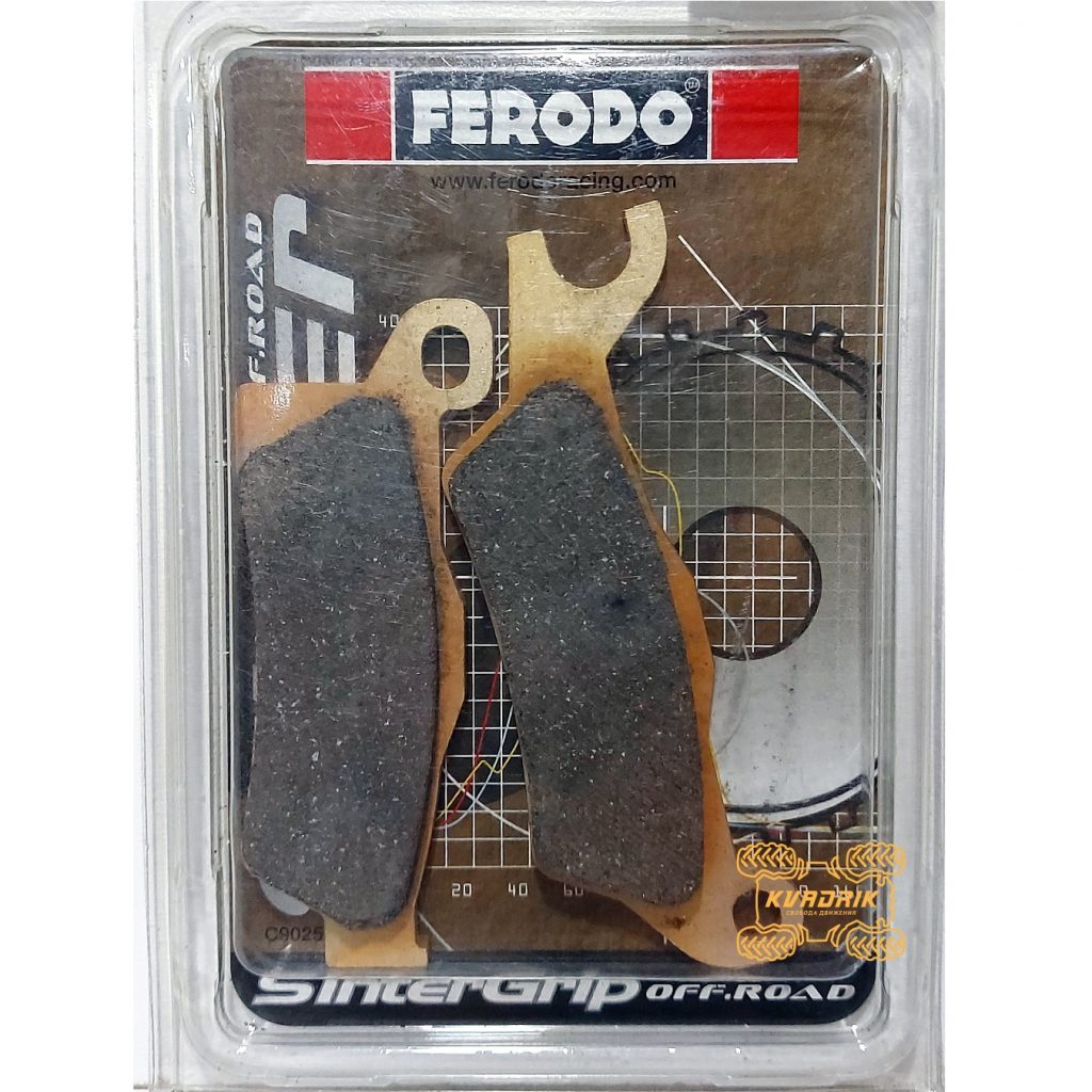 Тормозные колодки передние правые, задние Ferodo для квадроцикла Can-Am Outlander / Renagade G2 FDB2273SGPLUS, FA617, DB2215