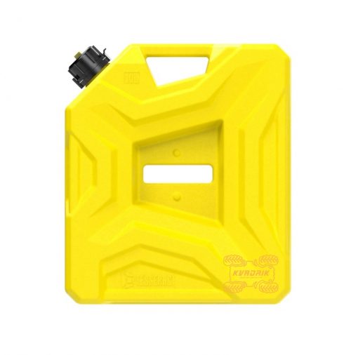 Канистра Tesseract экспедиционная 10л, цвет желтый для квадроцикла или внедорожника
