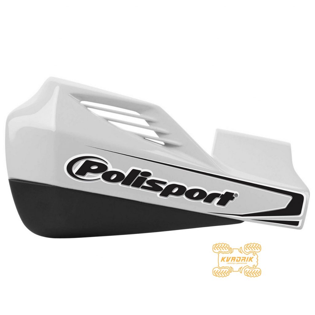 Защита рук для квадроциклов Polisport с креплениям. Цвет белый 8306400033, 0635-1355