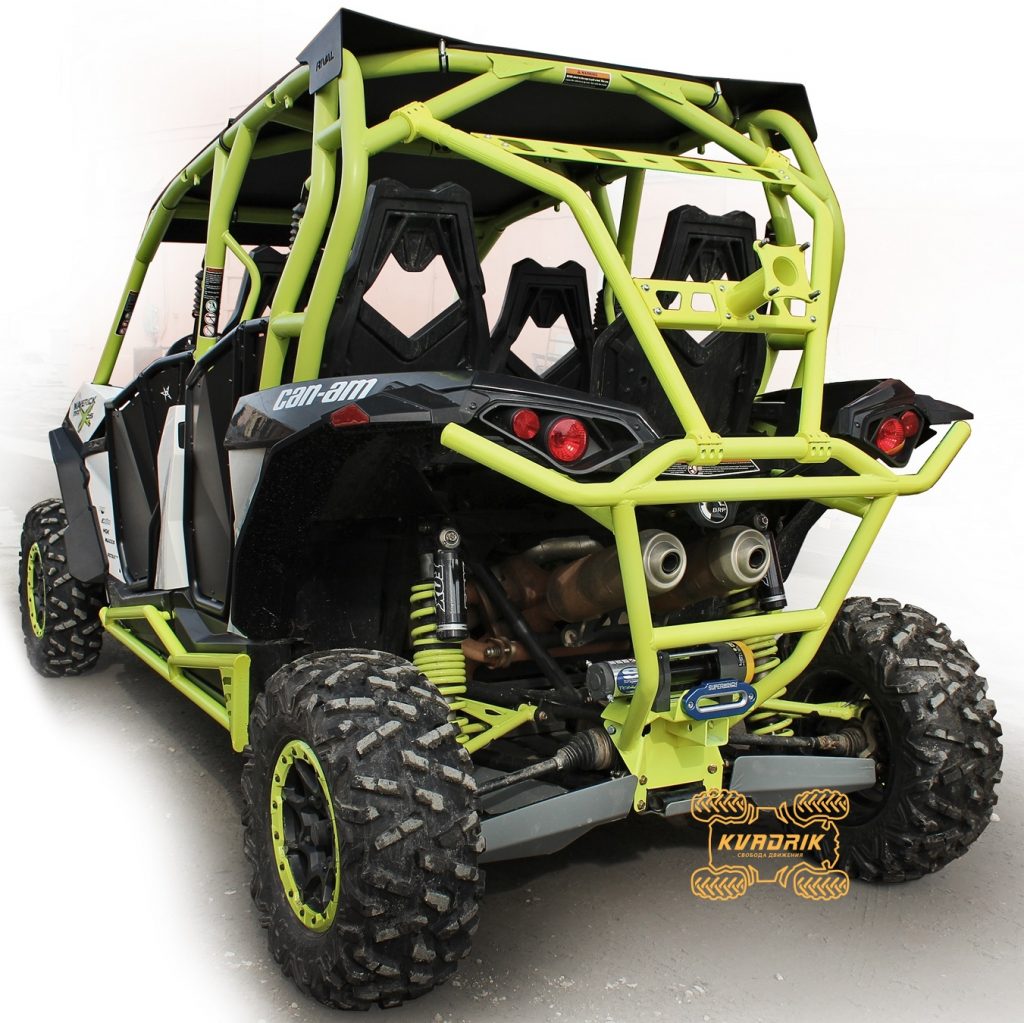 Верхние дуги с креплением запасного колеса Rival для UTV Maverick 1000 DS (2015+) 444.7233.1