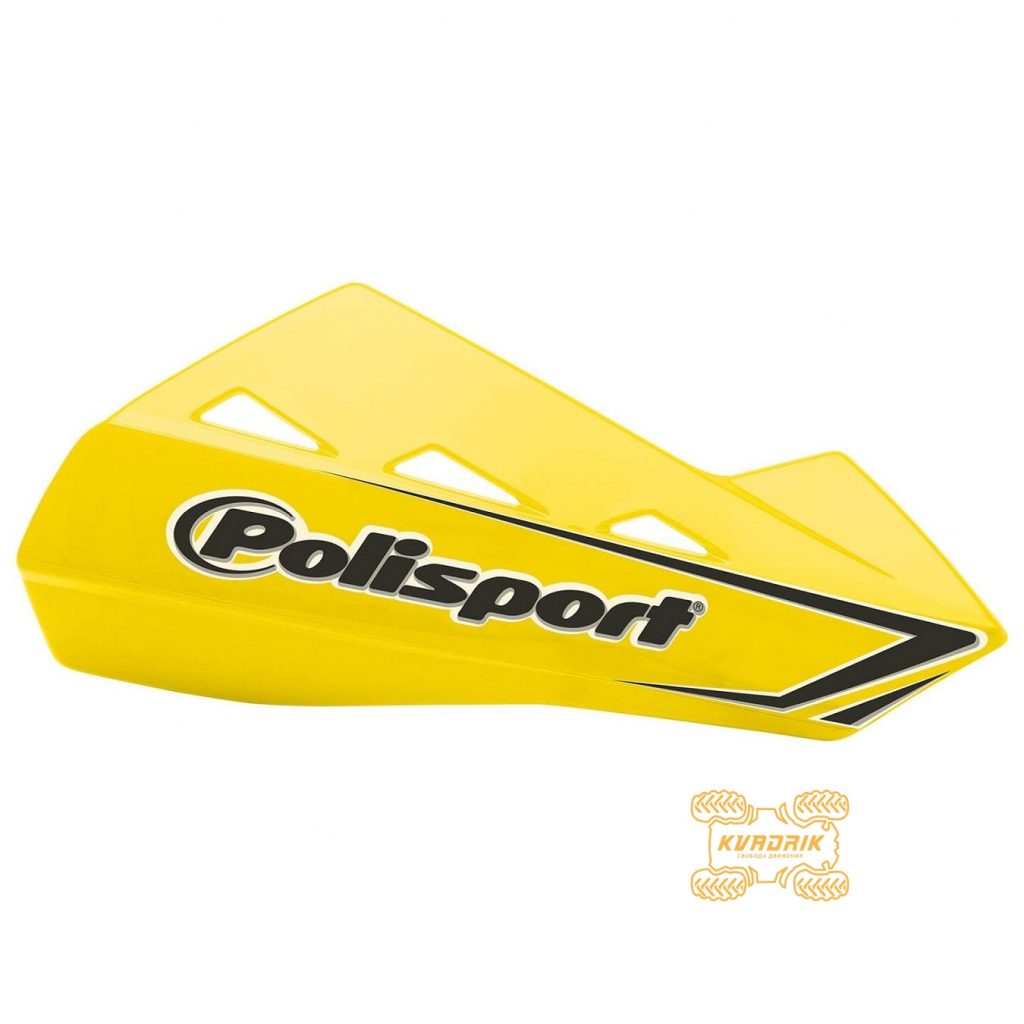 Защита рук для квадроциклов Polisport QWEST с креплениям. Цвет желтый 8304200047, 0635-1275