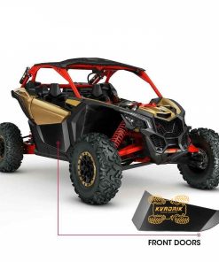 Нижние панели дверей алюминиевые X-ATV для багги Can-am Maverick X3 (2017+) FTVDI009