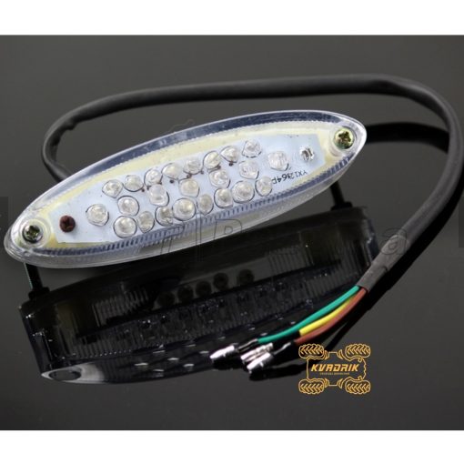Универсальная задняя фара для квадроцикла, цвет прозрачный LED-TL-021-CL
