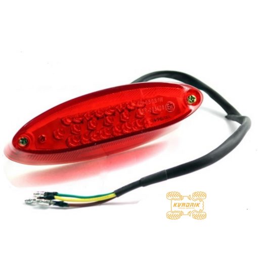 Универсальная задняя фара (стоп) для квадроцикла, цвет красный LED-TL-021-RD