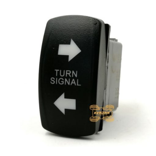 Переключатель X-ATV "Turn Signal" для указателей поворота под врезку в панель приборов UTV или внедорожников SW-TURN