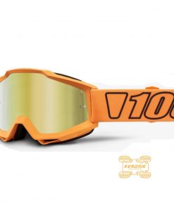 Очки 100% Accuri Goggle Luminari - Mirror Gold Lens цвет оранжевый, с анти-фогом 50210-349-02