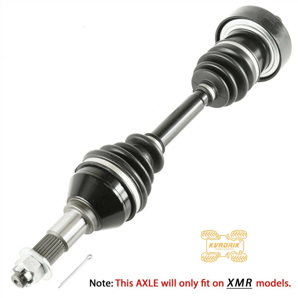 Полуось X-ATV для квадроцикла BRP CAN-AM OUTLANDER / RENEGADE 1000 850 800 650 XMR передняя левая CAL-AX254, 705401384, 705401704, 705401947