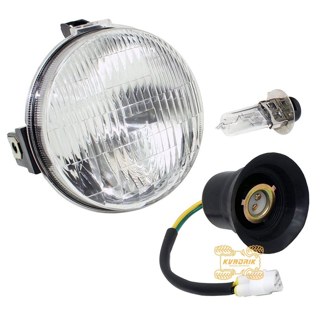Фара головного света передняя X-ATV для квадроцикла и UTV Yamaha CAL-LT103, 4WV-84320-00-00, 4WU-84320-00-00, 5KM-84320-00-00, 5KM-84320-01-00