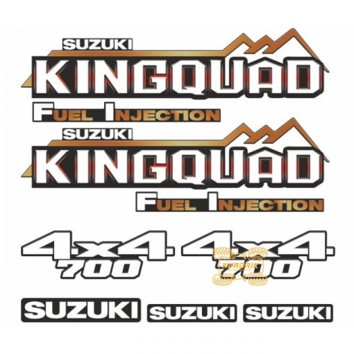 Комплект наклеек для квадроцикла Suzuki KingQuad 700 STI-SUZ-700-298