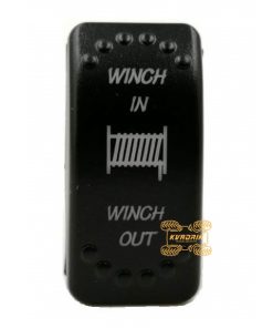 Переключатель X-ATV "Winch" для лебедки под врезку в панель приборов UTV или внедорожников SW-JJ56