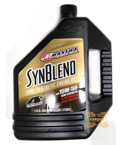 Синтетическое моторное масло для квадроциклов и багги Maxima SYNTHETIC BLEND 15W50 4л 30-369128B