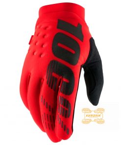 Зимові рукавиці RIDE 100% BRISKER Cold Weather [Red] червоні розмір L 10016-003-12