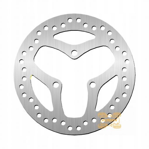 Гальмівний диск задній для квадроциклів Can-Am DS 450 (2008-2014) (197X4, 3X10,5MM) 705600410 NG Brakes NG1504