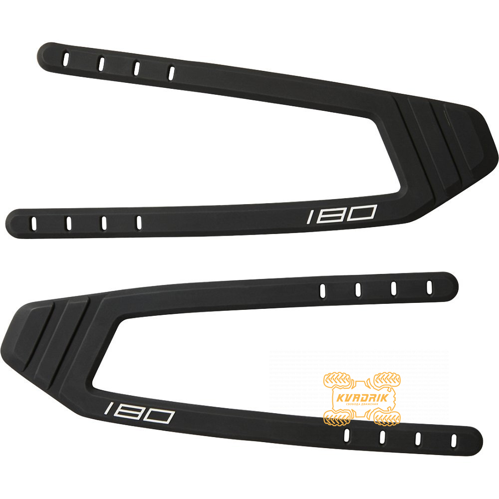 180 BOOT COMP R SILICONE STRAP SET [Black], No Size   21503-001-NS