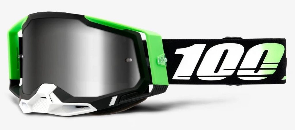 Мото окуляри 100% RACECRAFT 2 Goggle Kalkuta - Mirror Silver Lens, Mirror Lens    50121-252-02