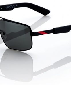 Спортивні окуляри 100% “HAKAN” Sunglasses Matte Black/Red - Grey Tint, Mirror Lens   60002-013-01