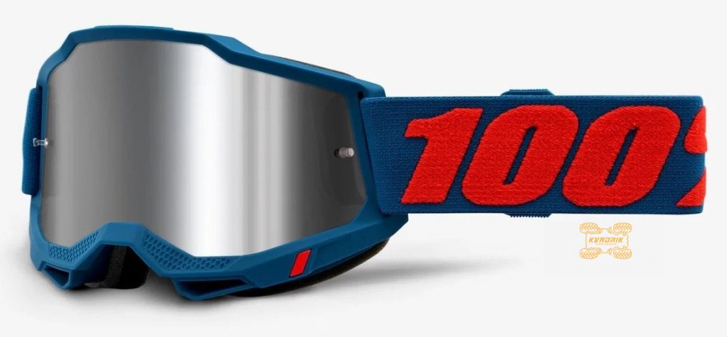Мото окуляри 100% ACCURI 2 Goggle Odeon - Flash Silver Lens, Mirror Lens   50221-261-03
